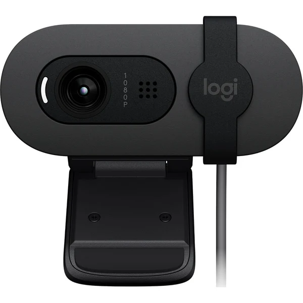 Logitech BRIO 100 Full HD 1080p Webcam in Pakistan — Graphite, view 3 of 6