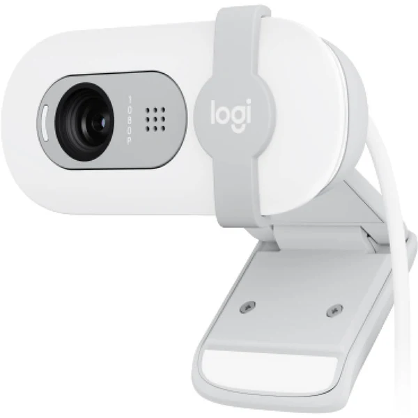 Logitech BRIO 100 Full HD 1080p Webcam in Pakistan — Off-White, main view (1 of 6)