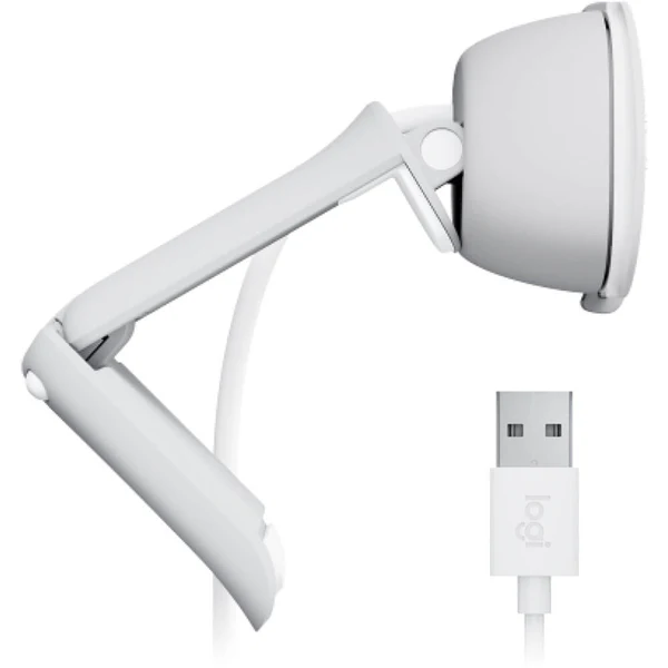 Logitech BRIO 100 Full HD 1080p Webcam in Pakistan — Off-White, view 6 of 6