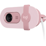 Logitech BRIO 100 Full HD 1080p Webcam in Pakistan — Rose, view 4 of 6