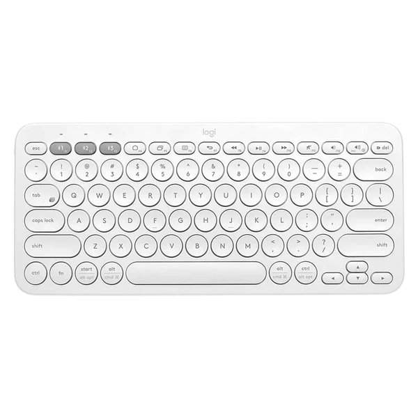 Logitech K380 Wireless Keyboard in Pakistan — Off-White, main view (1 of 2)