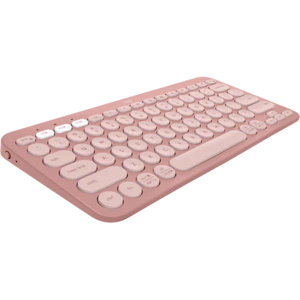 Logitech K380s Pebble Keys 2 Bluetooth Wireless Keyboard in Pakistan — Tonal Rose, view 4 of 5