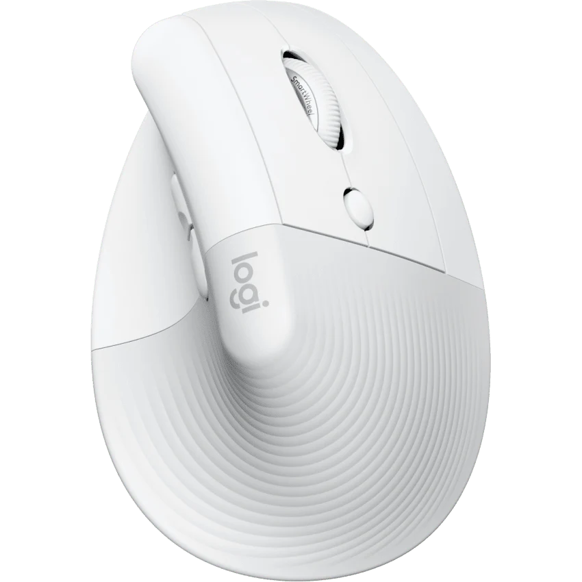 Logitech LIFT Vertical Ergonomic Wireless Mouse in Pakistan — Off-White, main view (1 of 5)