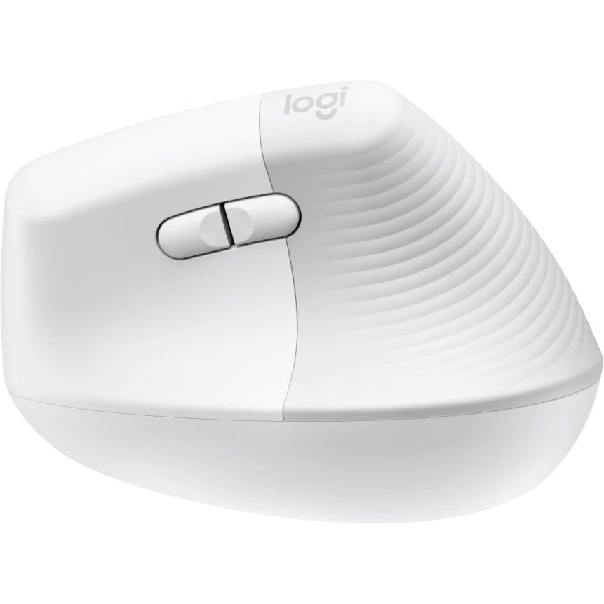 Logitech LIFT Vertical Ergonomic Wireless Mouse in Pakistan — Off-White, view 4 of 5