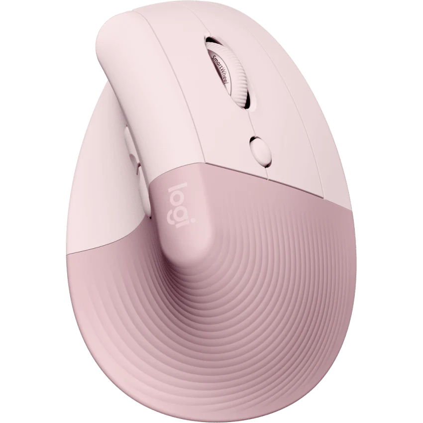 Logitech LIFT Vertical Ergonomic Wireless Mouse in Pakistan — Rose, main view (1 of 5)