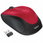 Logitech M235 Wireless Mouse in Pakistan — Red, view 3 of 3