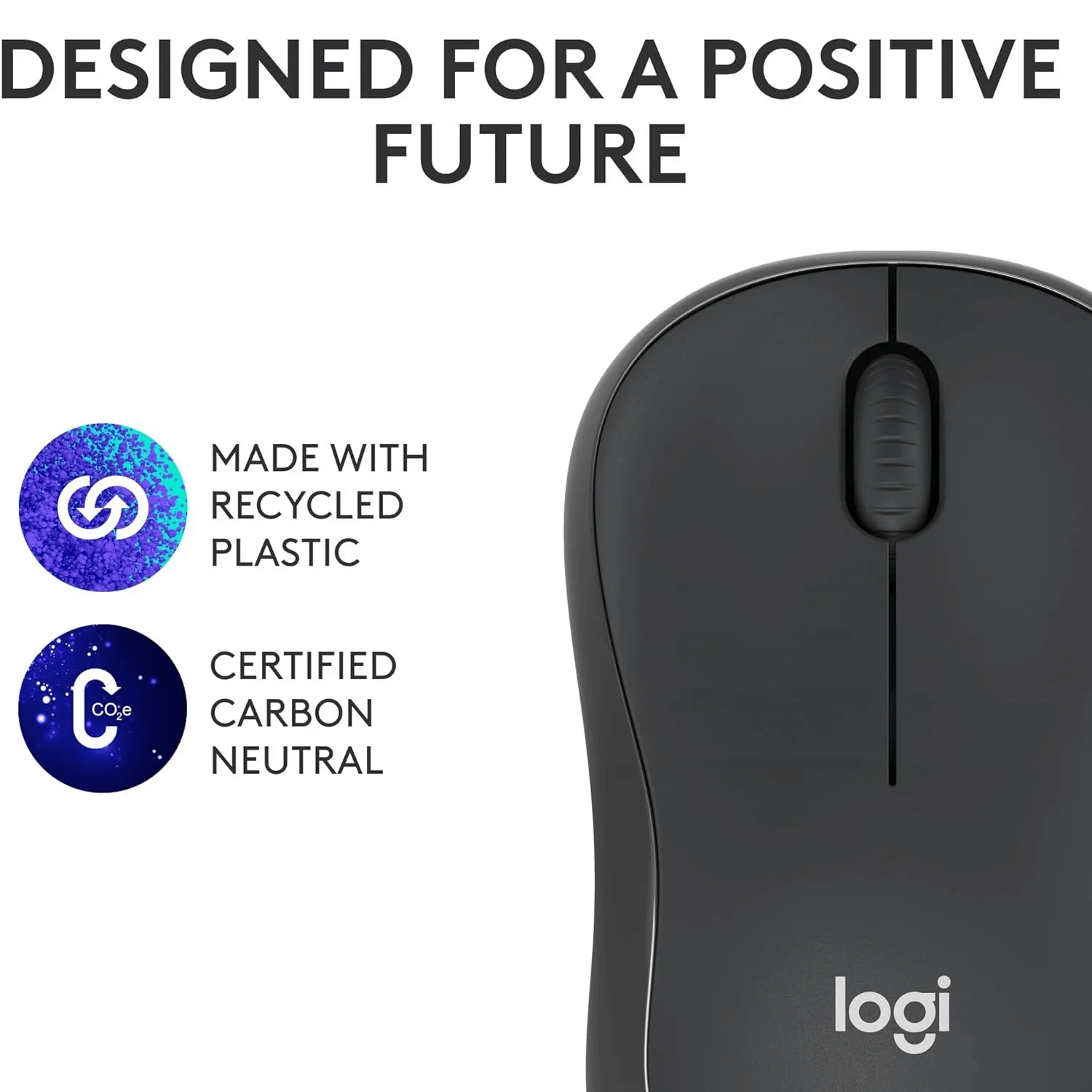 Logitech M240 Silent Bluetooth Wireless Mouse in Pakistan — Graphite, view 7 of 8