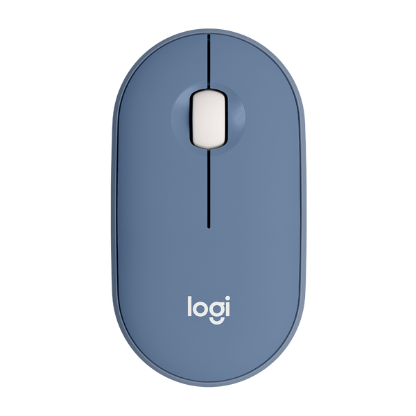 Logitech M350 Pebble Bluetooth Wireless Mouse - Silent in Pakistan — Blueberry, main view (1 of 1)