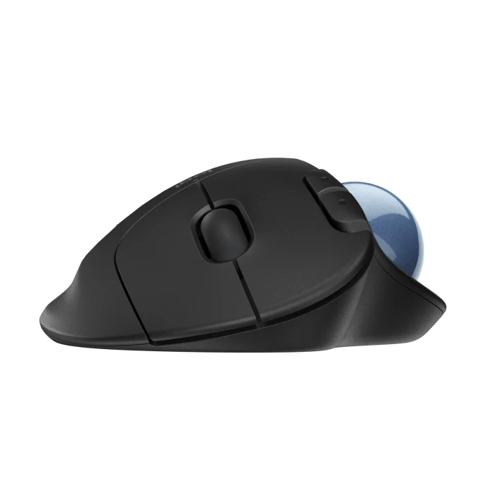 Logitech M575 ERGO Thumb-Operated Wireless Trackball Mouse in Pakistan — Black, view 3 of 5