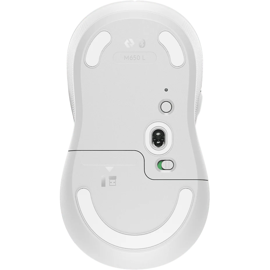 Logitech M650 Signature Wireless Mouse in Pakistan — Off-White, view 5 of 5