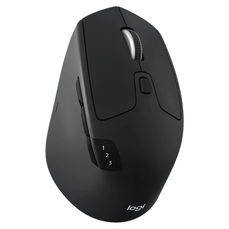 Logitech M720 Triathlon Mutli-Computer Wireless Mouse in Pakistan — Black, main view (1 of 9)