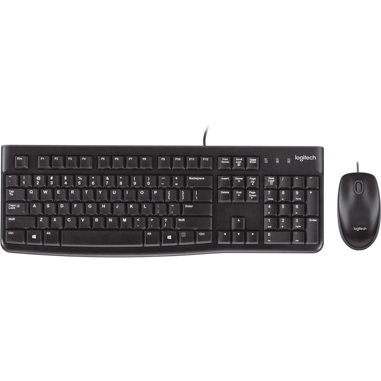 Logitech MK120 USB Keyboard & Mouse Combo in Pakistan, product front view