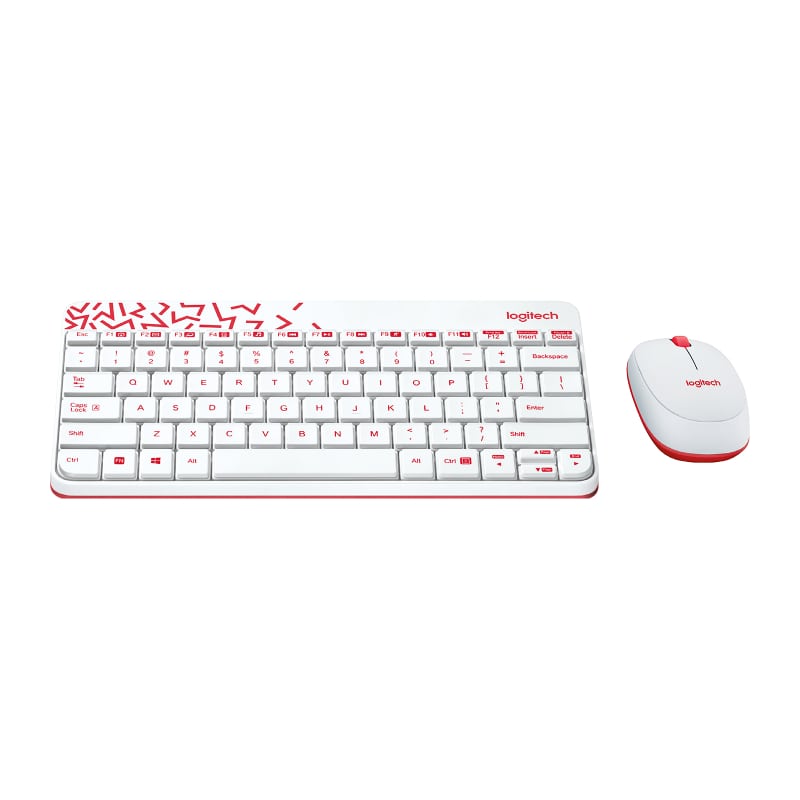 Logitech MK240 Nano Wireless Keyboard & Mouse Combo in Pakistan — White, main view (1 of 2)