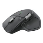 Logitech MX Master 4 Graphite front 3/4 angle