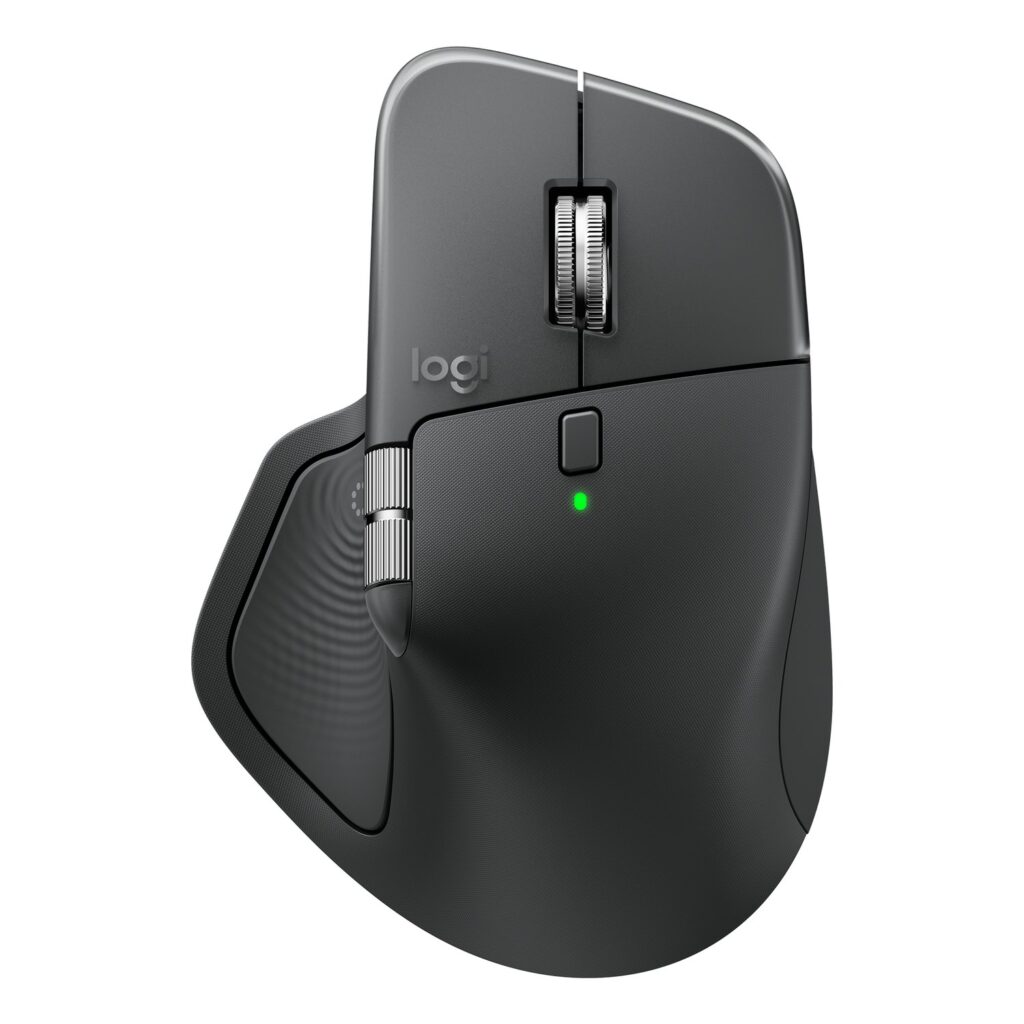 Logitech MX Master 4 Graphite top view