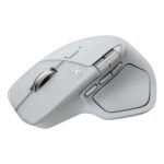 Logitech MX Master 4 Pale Gray front 3/4 angle