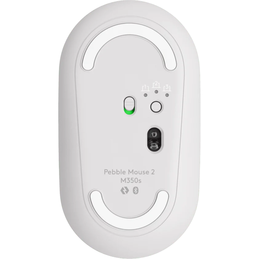 Logitech Pebble 2 M350s Bluetooth Wireless Mouse in Pakistan — Tonal White, view 5 of 5