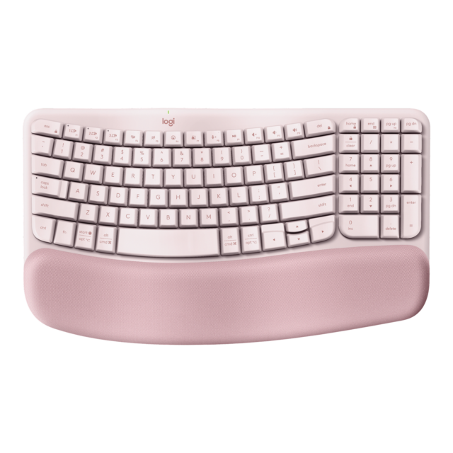 Logitech Wave Keys Ergonomic Wireless Keyboard