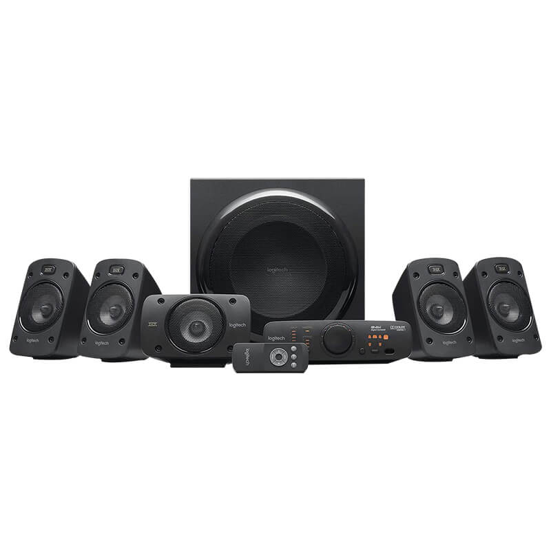 Logitech Z906 5.1 Surround Sound Speakers System in Pakistan, product front view
